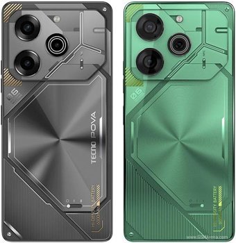 Tecno Pova 6 Pro 256 GB Hafıza 12 GB Ram 6.78 inç 108 MP Çift Hatlı AMOLED Ekran Android Akıllı Cep Telefonu Gri