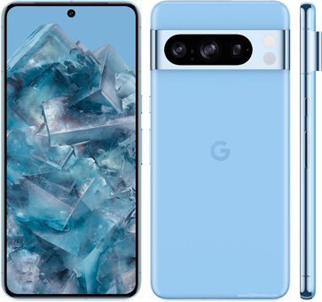 Google Pixel 8 Pro 128 GB Hafıza 12 GB Ram 6.7 inç 50 MP OLED Ekran Android Akıllı Cep Telefonu Mavi
