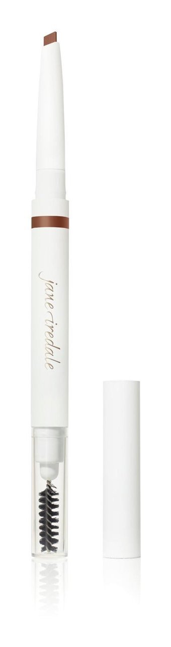 Jane Iredale Auburn Suya Dayanıklı Asansörlü Çift Taraflı İnce Uçlu Kaş Kalemi Kahverengi