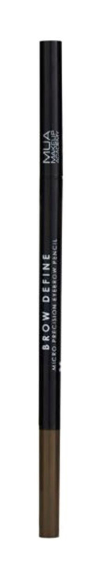 Make Up Academy Dark Brown Asansörlü Çift Taraflı İnce Uçlu Kaş Kalemi Koyu Kahve