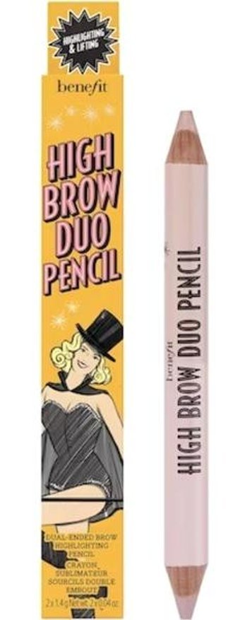 Benefit Cosmetics High Brow Duo Pencil Asansörsüz Çift Taraflı Kalın Uçlu Kaş Kalemi Bej