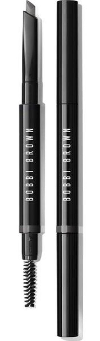 Bobbi Brown Soft Black Suya Dayanıklı Asansörlü Çift Taraflı İnce Uçlu Kaş Kalemi Siyah