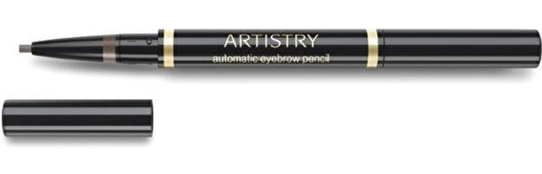 Artistry Asansörlü Çift Taraflı İnce Uçlu Kaş Kalemi Siyah