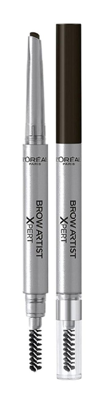 L'Oréal Paris 109 Asansörsüz Çift Taraflı İnce Uçlu Kaş Kalemi Kahverengi