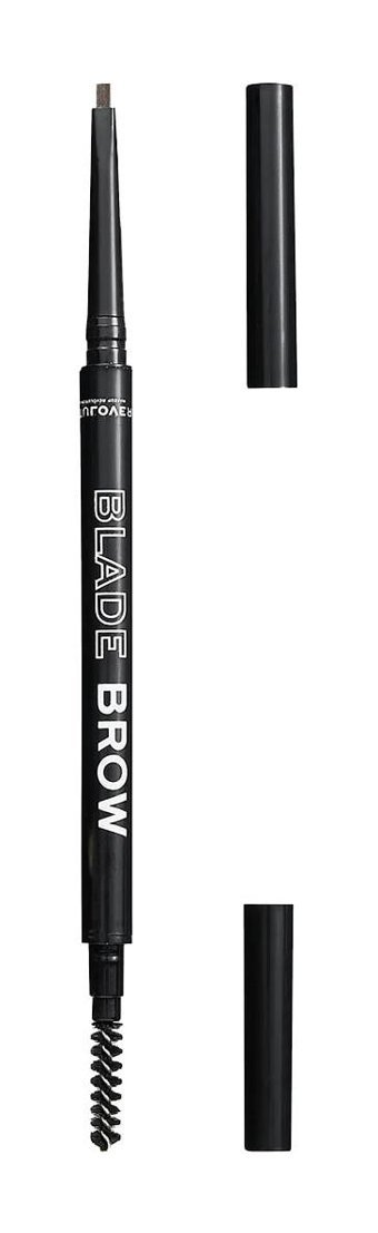 Relove by Revolution Blade Brown Asansörlü Çift Taraflı Mikro Kaş Kalemi Kahverengi