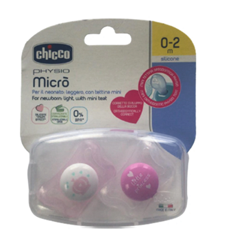 Chicco Pysio Micro 0-2 Ay Pembe Emzik