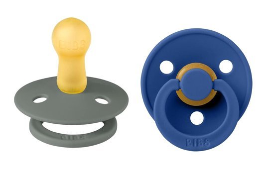 Bibs Colour 6-18 Ay Gri-Lacivert Emzik