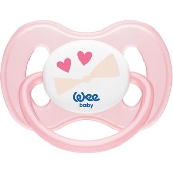 Wee Baby Kelebek No:1 0-6 Ay Pembe Emzik