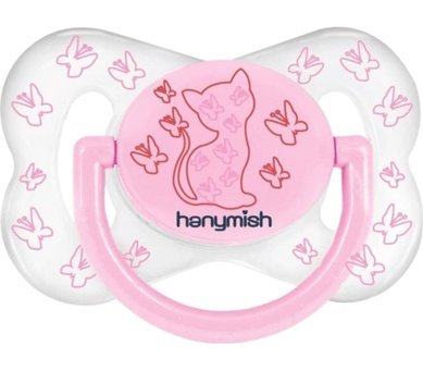 Hanymish Kelebek No:1 0-6 Ay Pembe Emzik