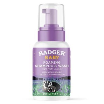 Badger Night Lavender Foaming Lavantalı Bebek Şampuanı 300 ml