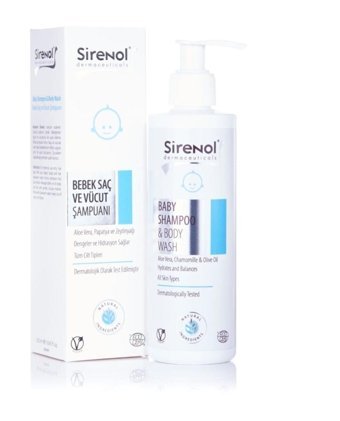 Sirenol Natural Aloe Veralı-Papatya Bebek Şampuanı 250 ml