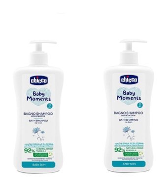 Chicco Baby Moments Aynısefa Bebek Şampuanı 2x750 ml