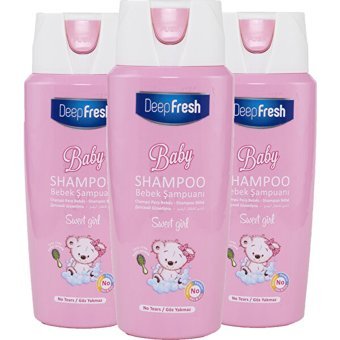 Deep Fresh Sweet Girl Bebek Şampuanı 3x500 ml
