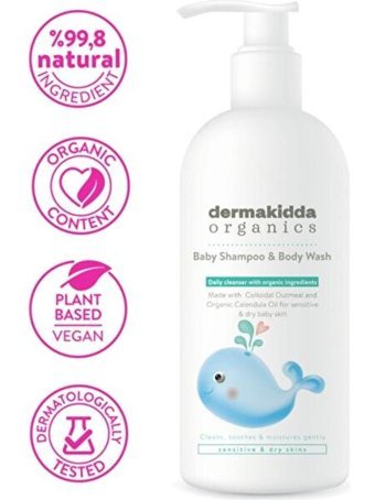 Dermakidda Organics Bebek Şampuanı 300 ml