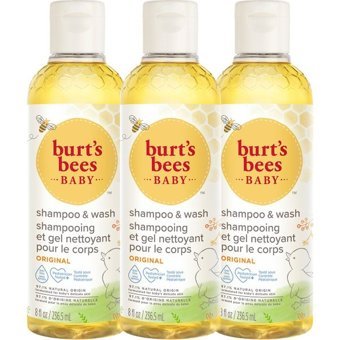 Burts Bees Baby Hindistan Cevizli Bebek Şampuanı 3x235 ml