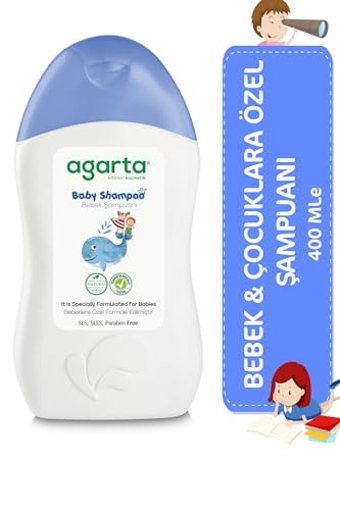 Agarta Erkek Lavantalı-Papatyalı Bebek Şampuanı 400 ml