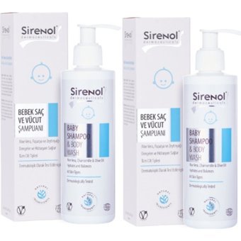 Sirenol Aloe Veralı-Papatya Bebek Şampuanı 2x250 ml