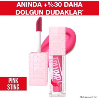 Maybelline New York 003 Pink Sting Dolgunlaştırıcı Dudak Parlatıcısı Pembe