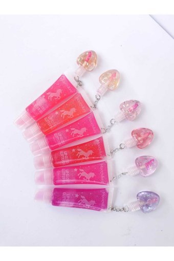 Cosha Beauty Rose Unicorn Dudak Parlatıcısı Çok Renkli 6 Adet