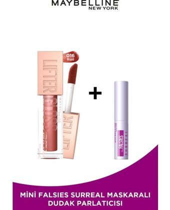 Maybelline New York 016 Rust Nemlendiricili Dudak Parlatıcısı Pembe