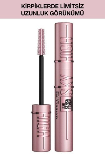 Maybelline New York Lash Sensational Sky High Hacim Veren Siyah Maskara