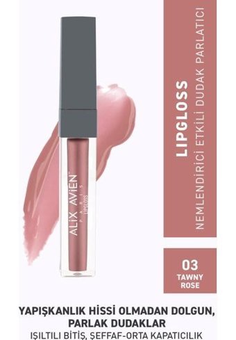 Alix Avien 03 Tawny Rose Nemlendiricili Dudak Parlatıcısı Gül Kurusu
