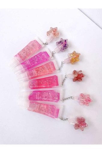 Cosha Beauty Rose Night Dudak Parlatıcısı Çok Renkli 6 Adet