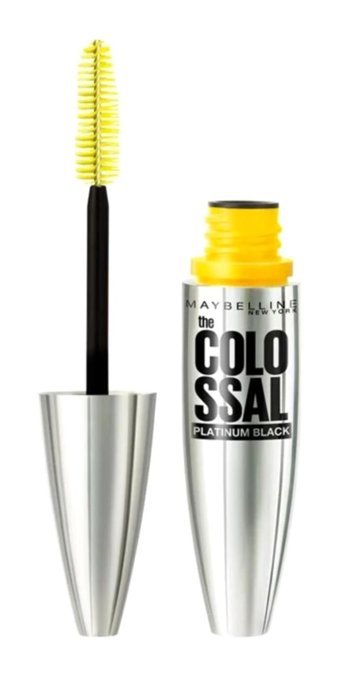 Maybelline New York The Colossal Platinum Hacim Veren Platinum Black Maskara