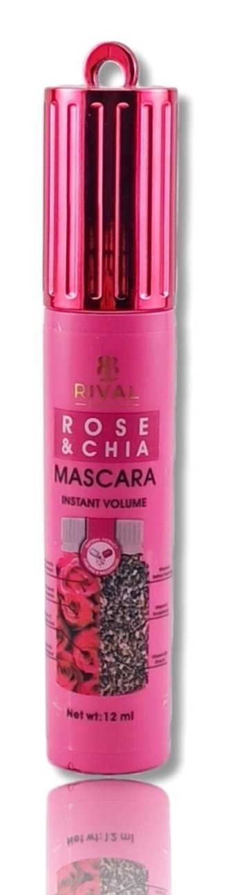 Rival Beauty Rose & Chia Besleyici Şeffaf Maskara