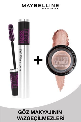 Maybelline New York The Falsies Lash Lift Besleyici Pembe Maskara