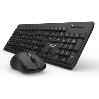 Inca IWS-539T Siyah Kablosuz Klavye Mouse Seti