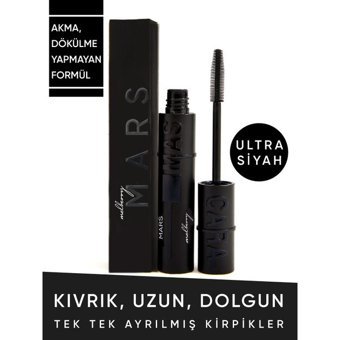 Melberry Cosmetics Mars Hacim Veren Siyah Maskara