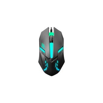 Everest KM-G77 Işıklı Siyah Kablolu Klavye Mouse Seti