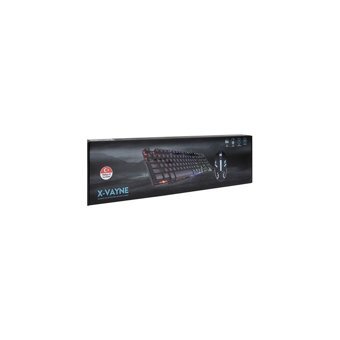 Everest KM-G77 Işıklı Siyah Kablolu Klavye Mouse Seti