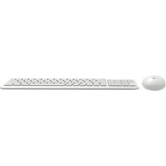 Lenovo Lecoo KW204 Sessiz Beyaz Kablosuz Klavye Mouse Seti