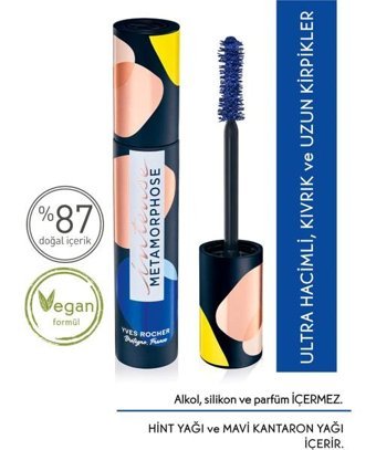 Yves Rocher Intense Metamorphose Hacim Veren Mavi Maskara