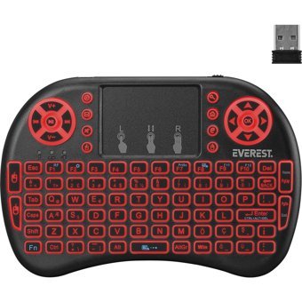 Everest Ev-Mk Siyah Kablosuz Klavye Mouse Seti