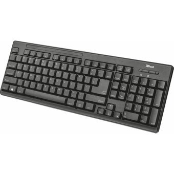 Trust Ziva 22118 Siyah Kablosuz Klavye Mouse Seti
