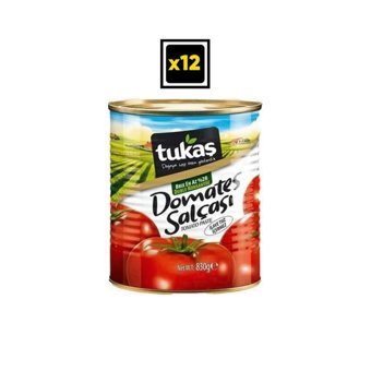 Tukaş Domates Salçası 12x830 gr