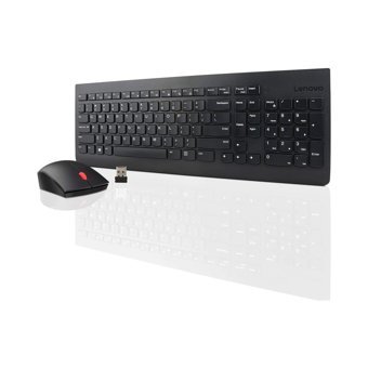 Lenovo 510 Combo Siyah Kablosuz Klavye Mouse Seti