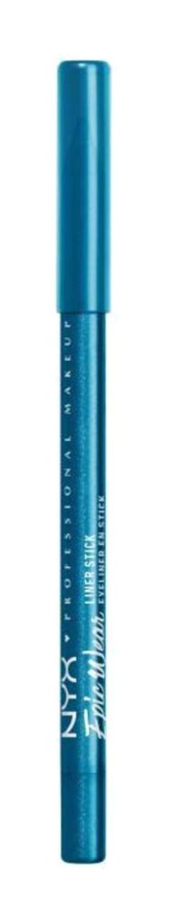 Nyx Liner Sticks Işıltılı Turkuaz Kalıcı Kalın Uçlu Kalem Eyeliner