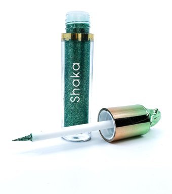 Shaka No:04 Simli Yeşil İnce Uçlu Likit Eyeliner