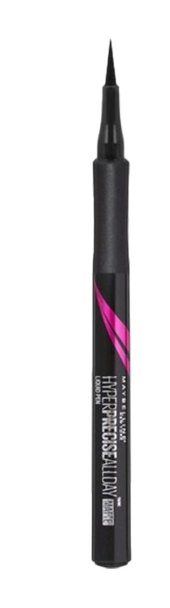 Maybelline New York Hyper Precise All Day Suya Dayanıklı Mat Siyah Kalıcı İnce Uçlu Kalem Eyeliner