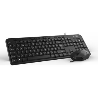 Inca IMK-375T Siyah Kablolu Klavye Mouse Seti