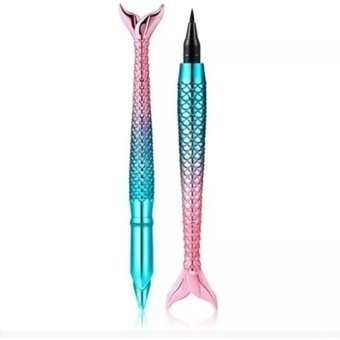Mst Cosmetic Balıklı Keçeli Mat Siyah İnce Uçlu Likit Eyeliner