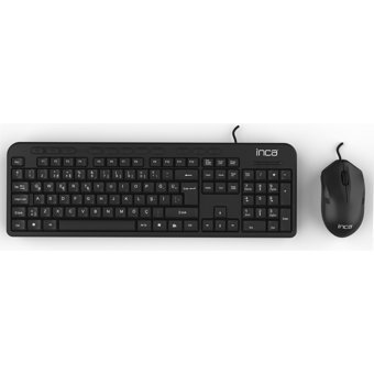 Inca IMK-375T Siyah Kablolu Klavye Mouse Seti