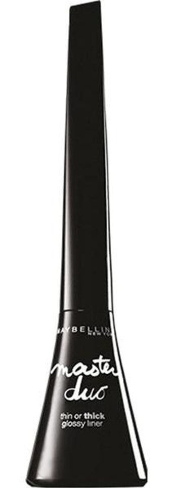 Maybelline New York Master Duo Mat Siyah İnce Uçlu Likit Eyeliner
