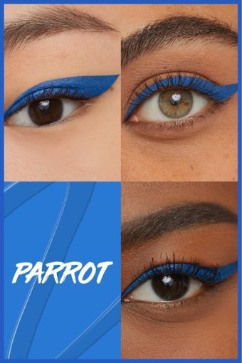 Maybelline New York No:720 Mat Mavi Kalıcı İnce Uçlu Likit Eyeliner
