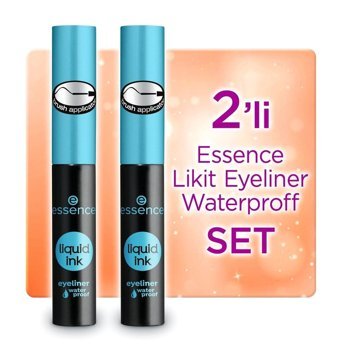 Essence Liquid Ink Suya Dayanıklı Mat Siyah Kalıcı İnce Uçlu Likit Eyeliner