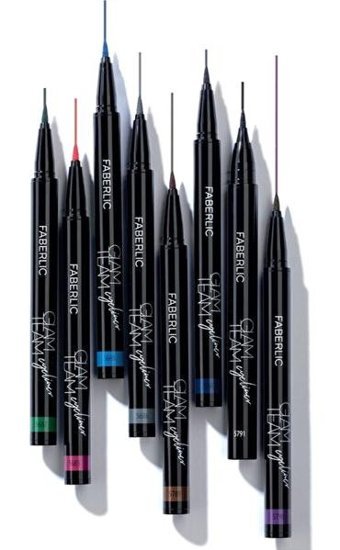 Faberlic Glam Team No:280 Parlak Zümrüt Kalıcı Kalın Uçlu Kalem Eyeliner